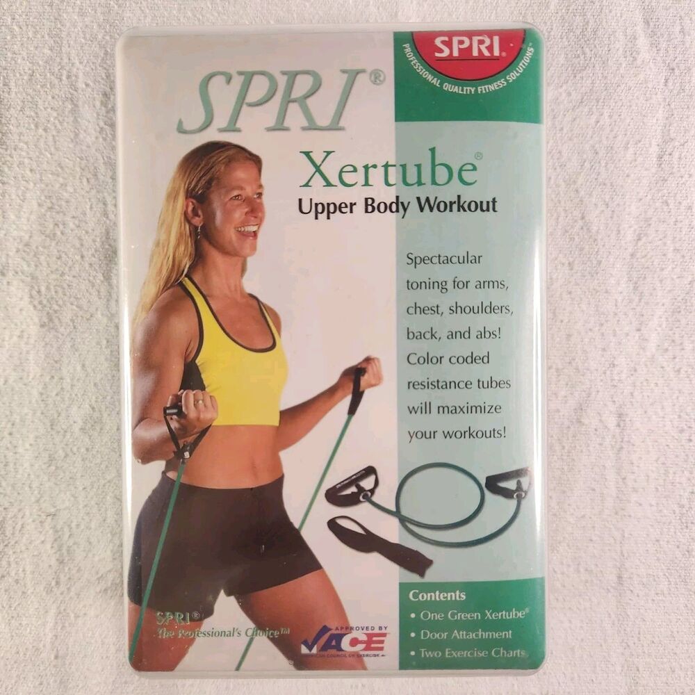 Resistance Band SPRI Xertube The Original Xertube Upper Body Chart Door (Select)